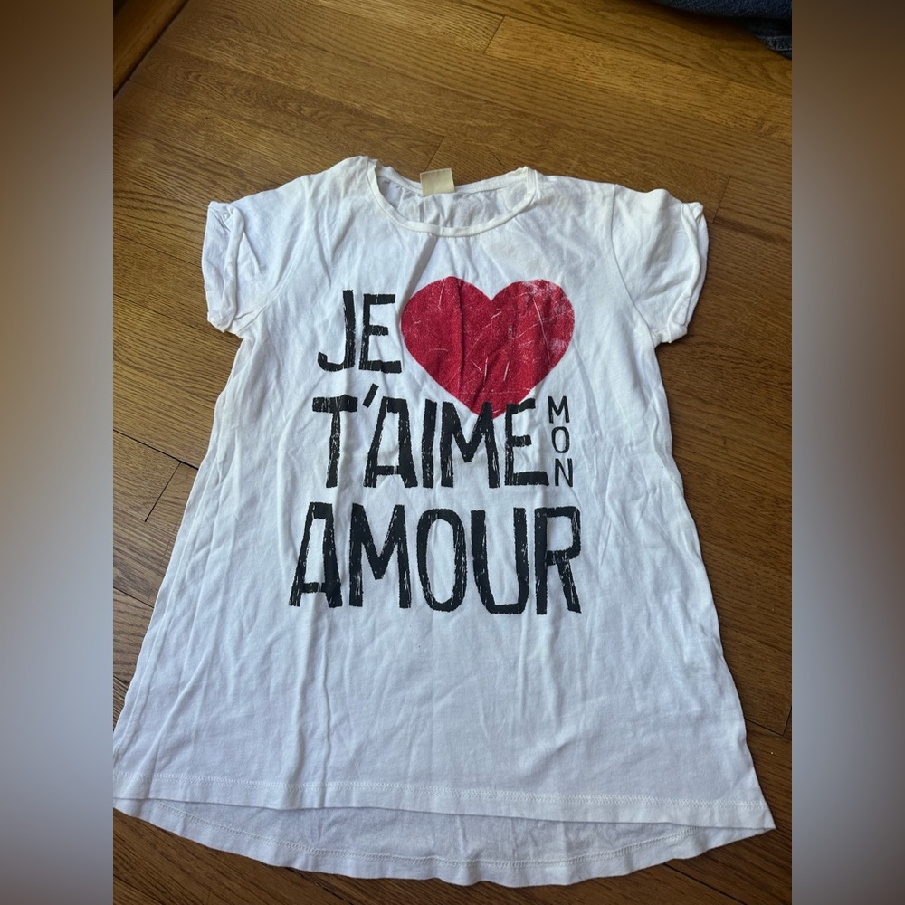 Zara girls brand new tee shirt size 11/12 never worn